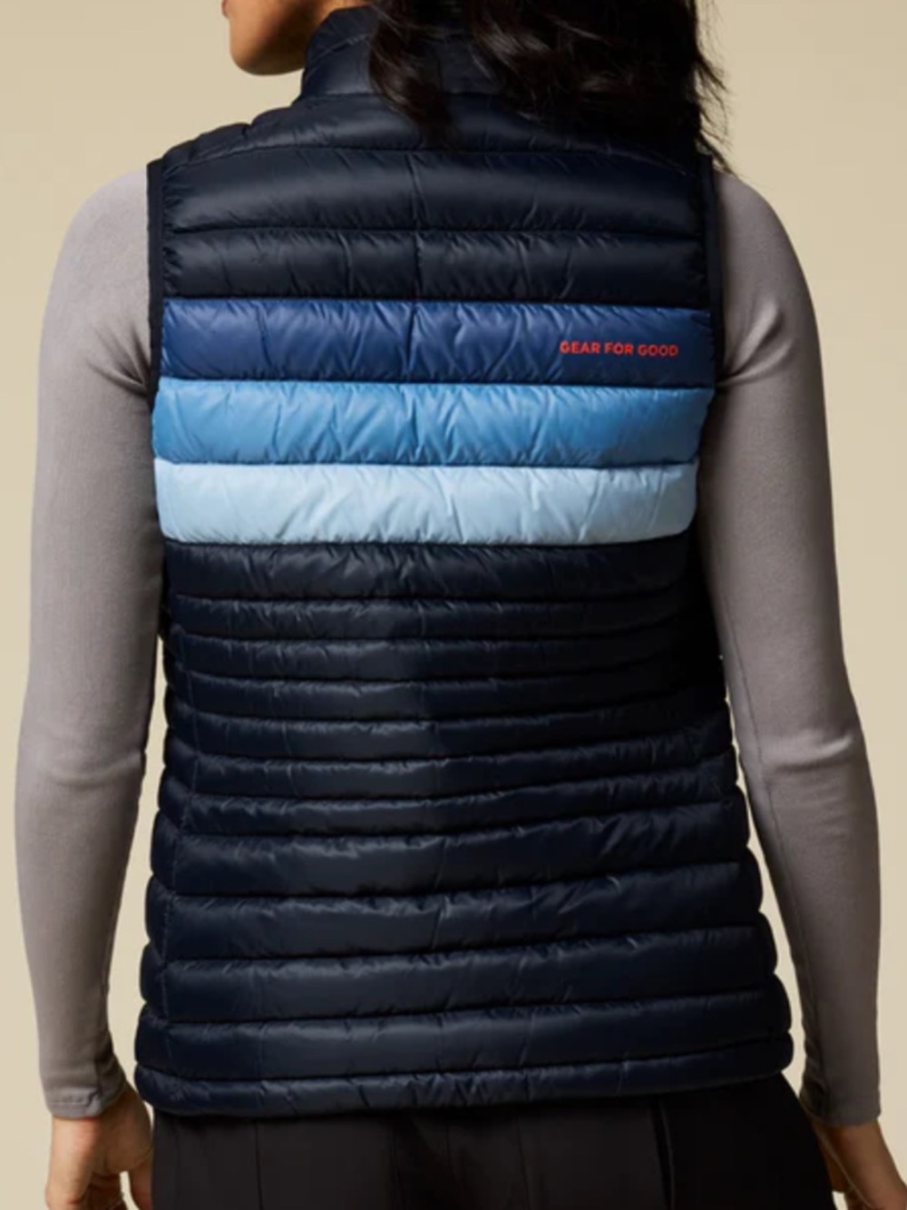 Cotopaxi Fuego Black Quilted Puffer Vest Women's Size X-L
